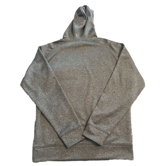 Champion Elite UNIVERSITY Of KANSAS Jayhawks Gray Polyester Hoodie Sz Small - Picture 6 of 6